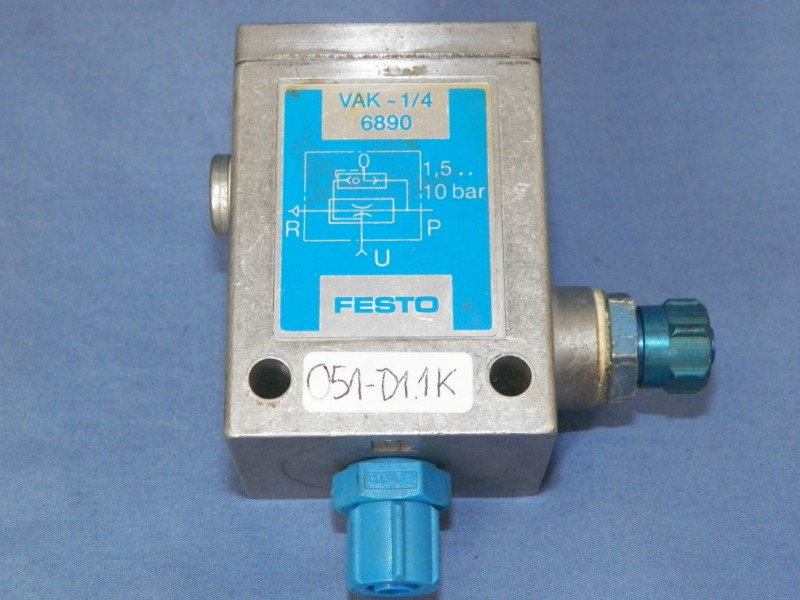 Hydraulic & Pneumatic Cylinders VENTURI FESTO VAK1/4 Business & Industrial US 20.38